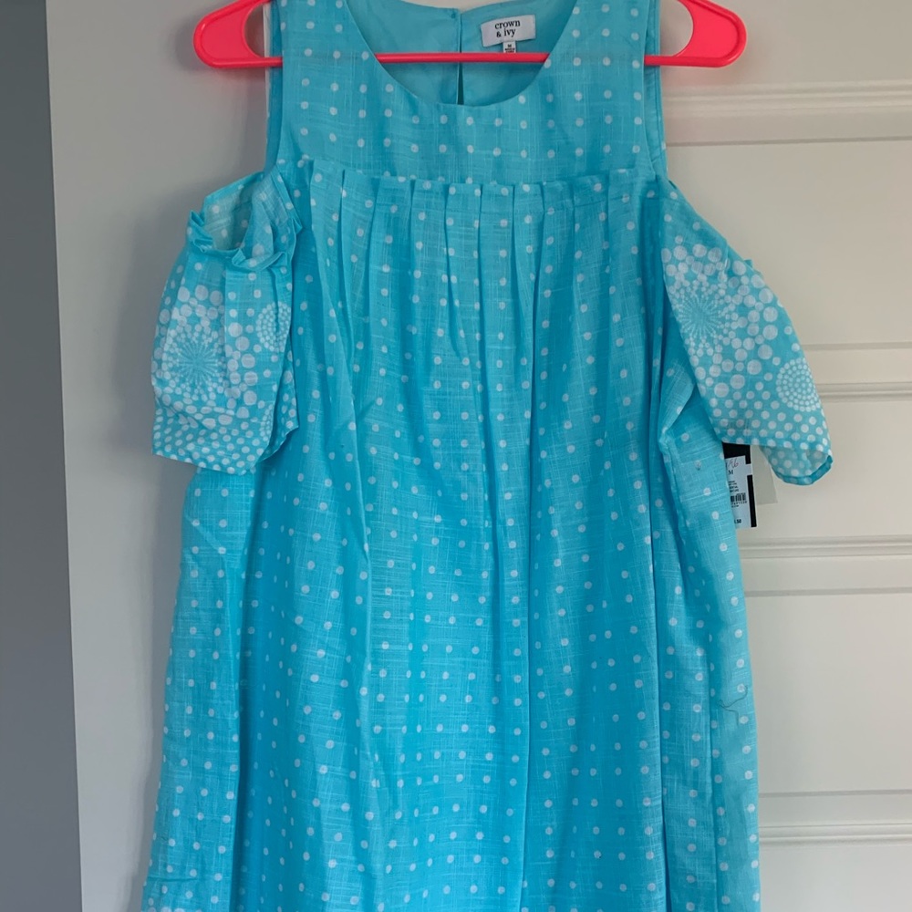 Crown & ivy cold shoulder dress